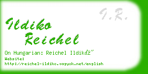 ildiko reichel business card